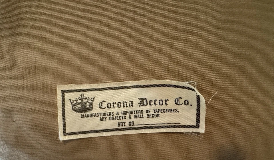 Corona Decor Tapestry Garden Bounty Floral Large Wall Hanging 46” x 26” - Image 4 of 4