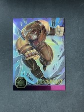 1995 Flair Marvel Annual #11 Juggernaut Chromium