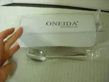 Oneida T015SFTF New Rim 18/10 Stainless Flatware 5 O' Clock Tea Spoons x12 NEW
