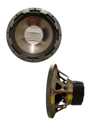 Rockbox 12  1000W Subwoofer Bass Flex Chrome   New Open Box Car Audio