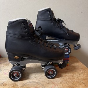 SURE-GRIP INTERNATIONAL FAME ROCK Athletic ROLLER SKATES Size 7 Men Black USA