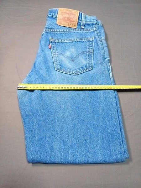 Men Levi's Jeans Navy Denim 34 / L / 50 #1XI4