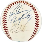 Seattle Mariners Team Signed AL Baseball With 4 Sigs Edgar Martinez