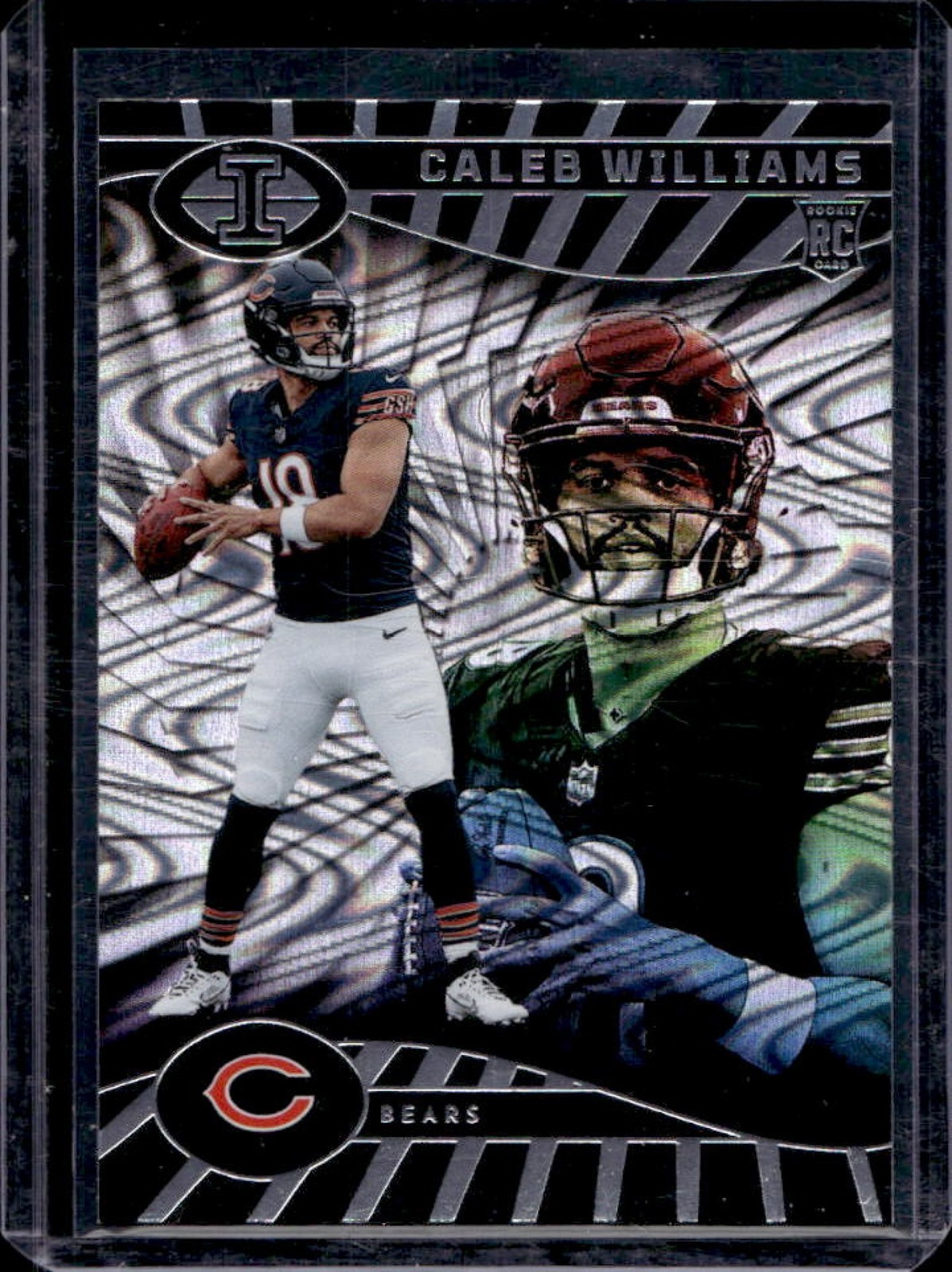 2024 Illusions Caleb Williams RC Swirls Trophy Collection #13 Bears