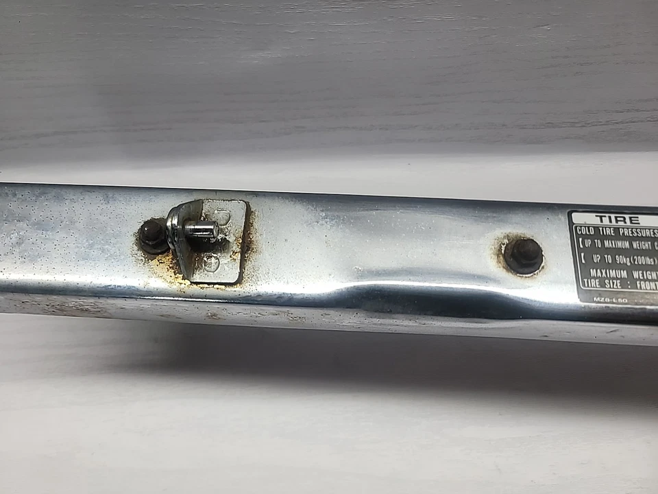 Guardabarros trasero Honda Shadow Vlx 600 2002 cromado fabricante original 1998 a 2008 Foto 4 de 4