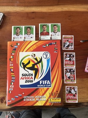 Panini Stickeralbum WM 2010 South Africa inkl . nachnominierte deutsche Spieler