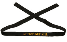 Bundeswehr Bundesmarine Mützenband - STÜTZPUNKT KIEL -