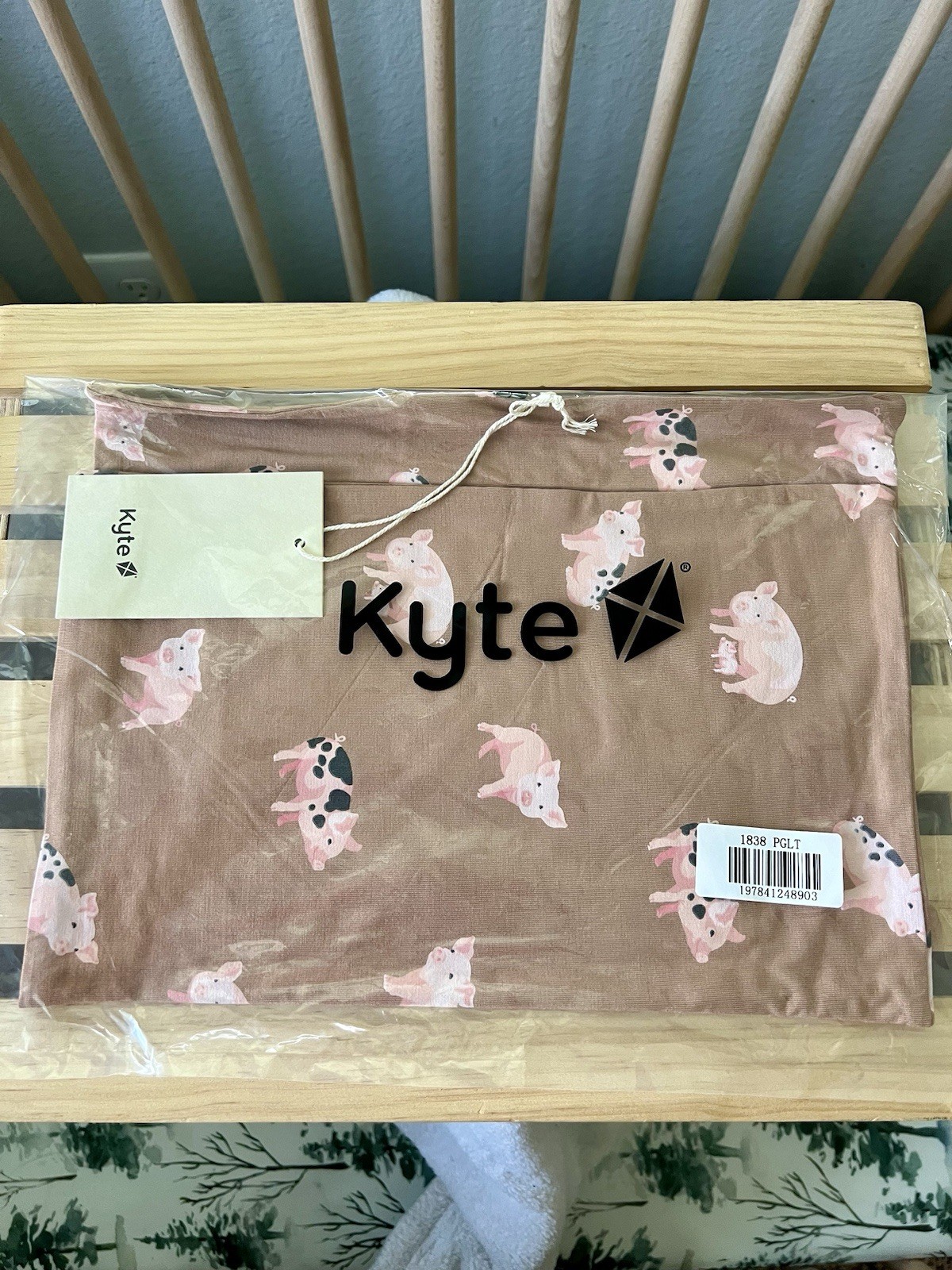 *NIB* Kyte Baby Toddler Pillow Case In Pig 13”x18”