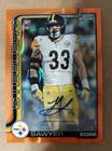2025 Topps Chrome Football Orange Lava Refractor Jack Sawyer #RA-JSA