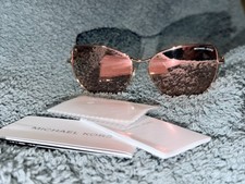 Michael Kors La Paz MK1062 Rose Gold Polarized Cat-Eye Sunglasses