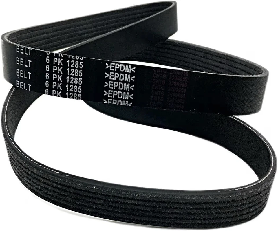 Cinturón serpentino EPDM 6PK1285 para Ford F53 LTD F250 350 Kia Forte Mercury Tracer Foto 4 de 4