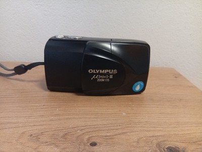 Olympus mju-II Zoom 115 | Olympus Lens Zoom 38-115mm | Analogkamera | schwarz