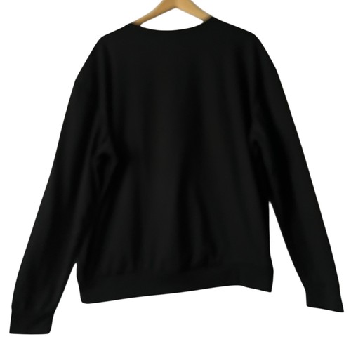 Hyde and EEK! Boutique Black Glow-in-the-Dark Halloween Men's Sweatshirt XL - Picture 2 of 5