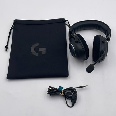 Logitech G Pro X Wired Gaming Headset Black - READ