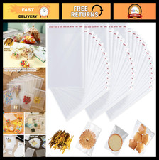 3000 ct Resealable Clear Cellophane Bags 4"x6" Self-Sealing for Jewelry, Photos,