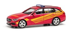 Mercedes-Benz C-Klasse T-Modell Kommandowagen "Feuerwehr" Modell von herpa 1:87