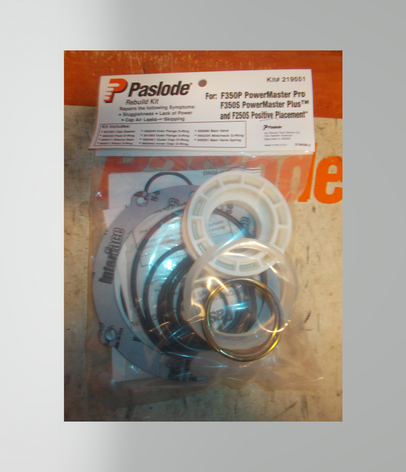 MARQUE♪ Paslode 219551 F350S + F250S PREMIUM REBUILD KIT (Replaces 219426