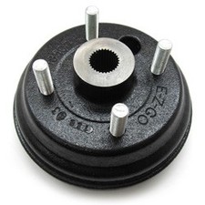 Replacement For EZGO / CUSHMAN / TEXTRON REAR BRAKE DRUM / HUB - LONG BOLT FOR E