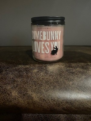 Bath & Body Works Single Wick Some Bunny Loves You Candle 7 Oz