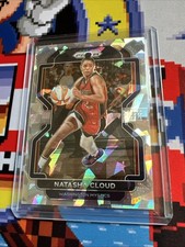 2022 Panini Prizm WNBA Cracked Ice Natasha Cloud Washington Mystics #42