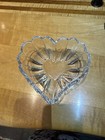 Vintage Glass Heart Trinket Jewelry Dish Mikasa — photo 1