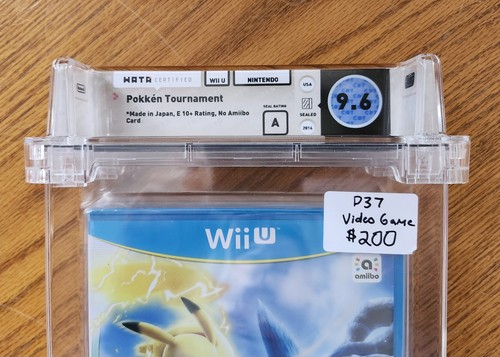 Pokken Tournament Nintendo Wii U Sealed Graded WATA 9.6 A+ - Picture 2 of 4