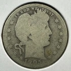 1905-S 25C Barber Quarter, BETTER DATE! (89235)
