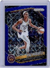 2025 Panini Prizm WNBA #25 Rae Burrell Blue Velocity Prizms
