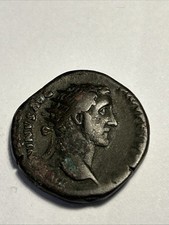 Roman Empire Antoninus Pius As Coin. 140-144 AD. See Photos For Condition