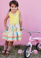 NWT Matilda Jane Dance Time Dress Size 2 Dream Chasers Easter Floral New In Bag