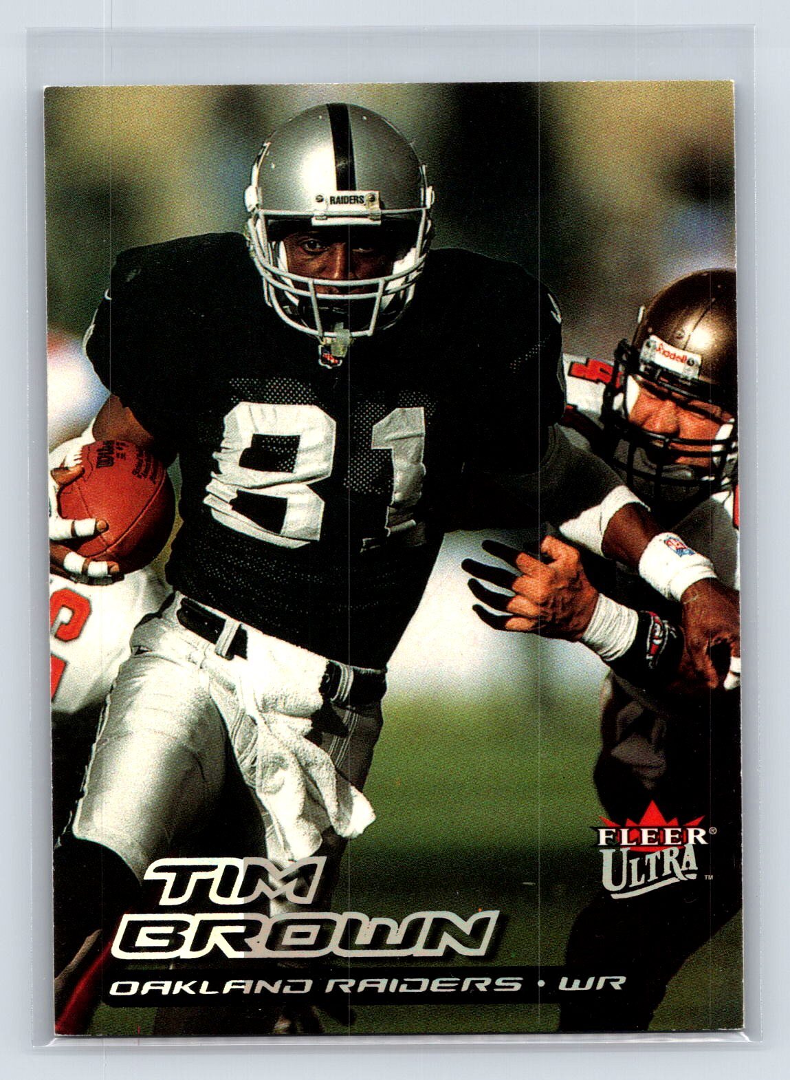 Tim Brown 2000 Ultra #13 Oakland Raiders 3-2