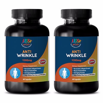 Grape Seed - ANTI-WRINKLE - Uses Vitamins to Smooth Our Skin - 2Bot 120Ct