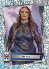 2025 Topps Chrome WWE Nia Jax 139/249 Speckle #175   PWE