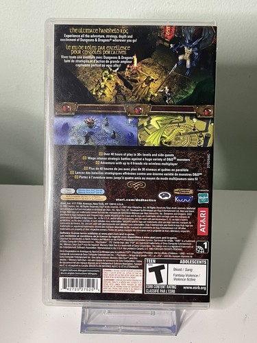 Dungeons & Dragons Tactics - PSP - CIB Complete - Tested & Working ! - Picture 3 of 3