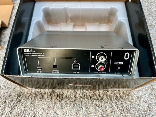Steinberg UR12 USB Audio Interface iPad/Mac/Windows - Open Box Item - Picture 4 of 8