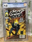 Ghost Rider #11 (Vol 2, 1991) Stroman Newsstand Marvel  Mackie Graded Cgc 9.8