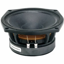 B&C 6MD38 6.5" Midrange 240W Low Frequency Speaker three & four way systems 8-Oh