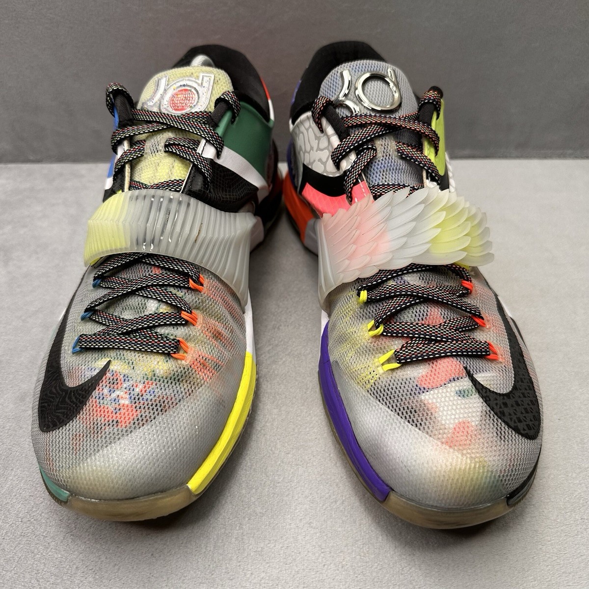 Mens Size 10 Nike KD 7 VII \'What The‎ KD\' Basketball Shoes Multicolor 2015 Mens Size 10 Nike KD 7 VII  main image 3