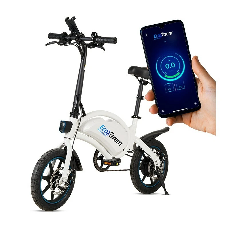 Bicicleta eléctrica plegable 2025 ligera