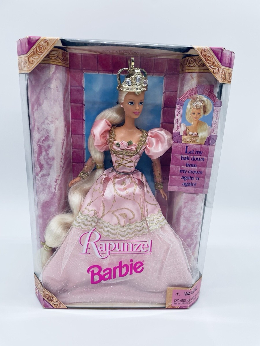 Barbie 1997 Raiponce & Prince – Collection Mattel, NEUFS En Boîte (NRFB), Chine
