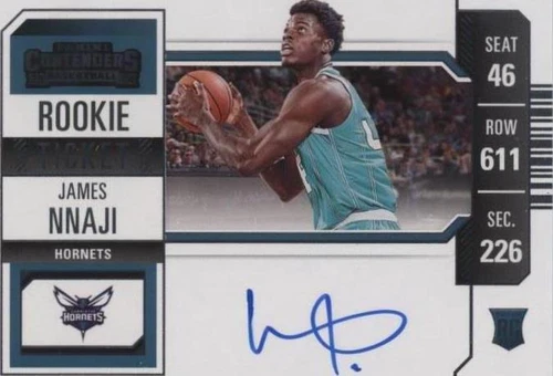 2023-24 Panini Contenders - James Nnaji #126