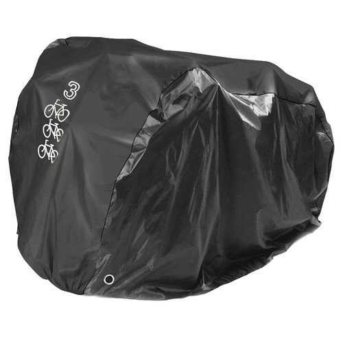 Bike Bicycle Cover Waterproof All Weather Protection 205x108x115cm for 3 Bikes - Picture 10 of 11