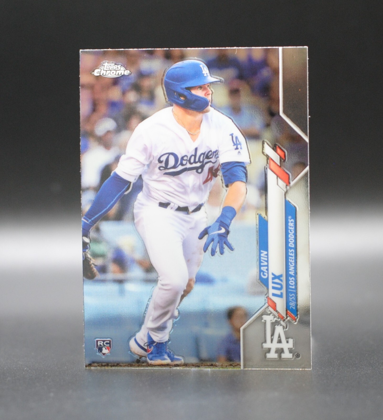 2020 Topps Chrome GAVIN LUX Rookie Card #148 Los Angeles Dodgers