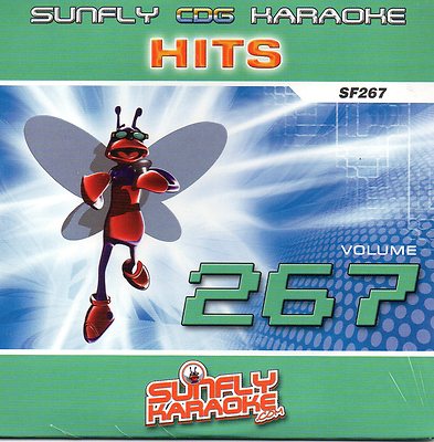 Sunfly Karaoke Hits - SF267 - Karaoke Pop Chart Hits CDG Disc
