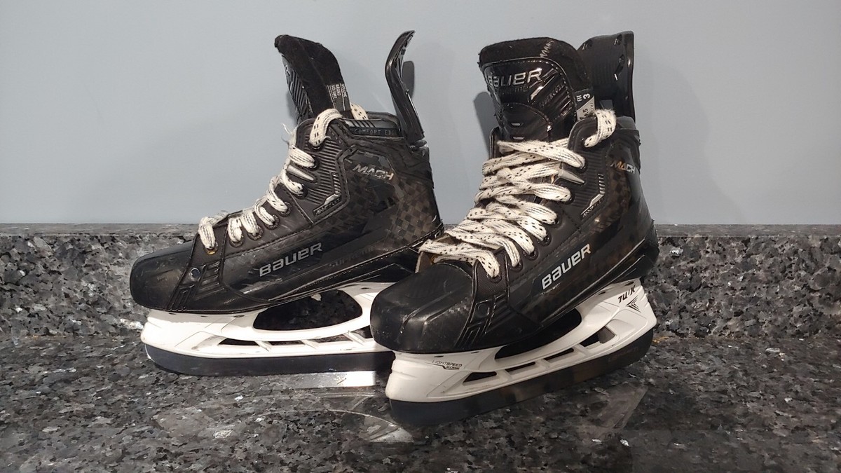 Bauer supreme Mach 5.5 fit3新品 Bauer Supreme Mach Ice Hockey Skates - Intermediate | Pure