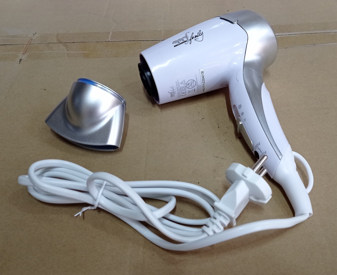 Asciugacapelli da viaggio Melchioni Family: Phon Pieghevole 1200W