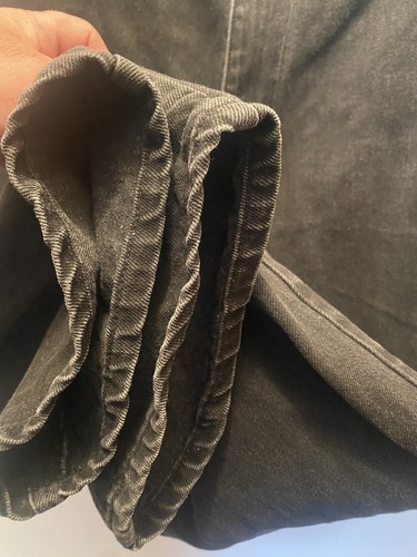 Diamond Gusset Jeans Mens Size 40x30 Black The Original Gusset Jean - 第 4/9 張圖片