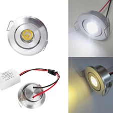 Mini 1w Led Downlight Cool Neutral Warm White 85-265v 110v 220v Recessed Ceiling