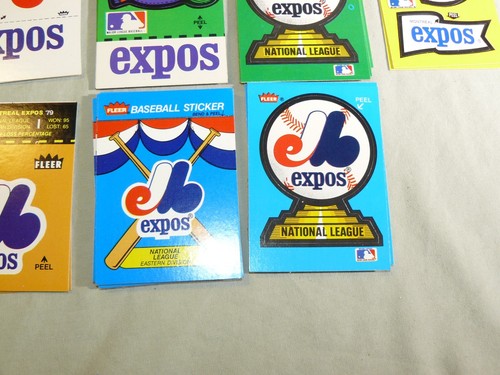 Lot of 93 Vintage Fleer Montreal Expos Baseball Stickers-Puzzles, Fun Facts - Picture 6 of 7