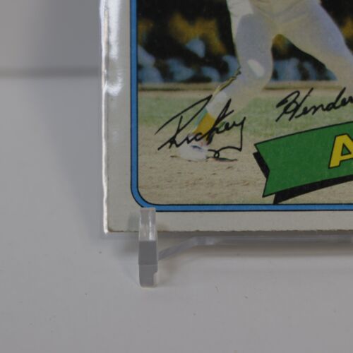 1980 Topps #482 Rickey Henderson - Picture 2 of 6